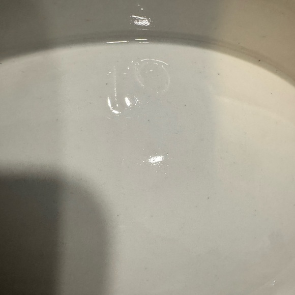 Victoria Czech Regency Covered Vegetable Dish Blue Ribbon Gold Trim - Picture 10 of 11